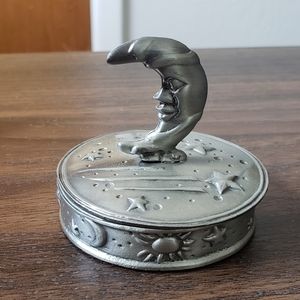 Pewter Trinket Box